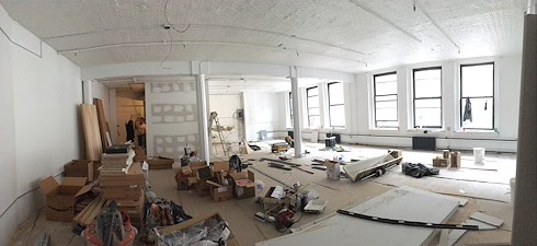 Shared Office Space in Soho Loft