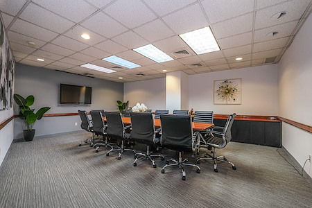 NYC Office Suites - 1350 6th Ave - Plaza Conference Room