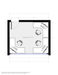 Large Window Office (1 to 3 employees)