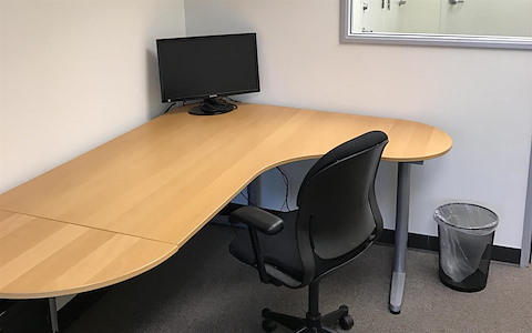 Desk in Semi-Private Office
