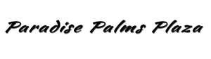 Logo of Paradise Palms Plaza