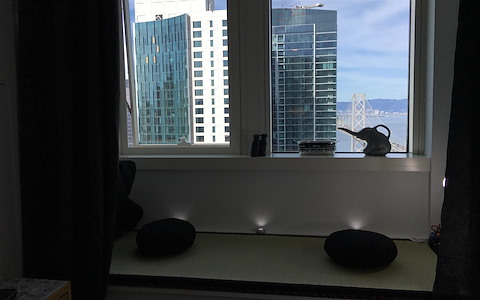 Tatami Windowseat with Bay Bridge View