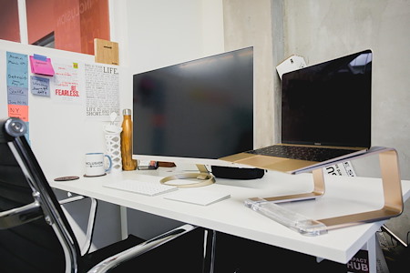 1 or 2 person dedicated desk spaces