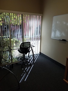 Office with Courtyard View