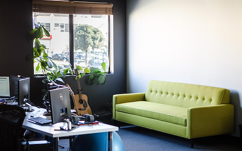 Desk 1 to 3 in our open space