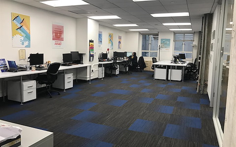 Office suite w/conference room & kitchen