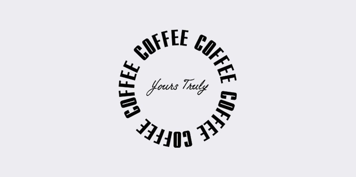 Logo of Yours Truly Coffee