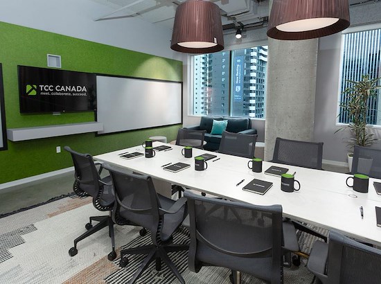 Private Meeting Room for 8 at The Collaboration Centre - TCC