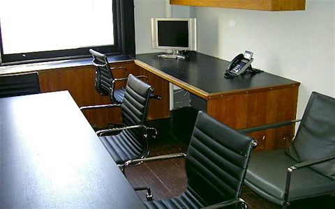2 person office with window and view