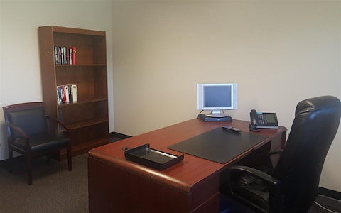 Team Office with Window View