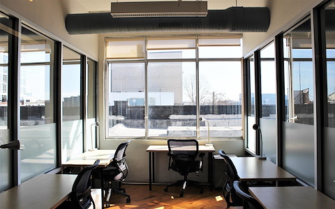 Window Office with Roof Access for 5