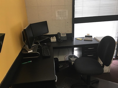Private Corner Office