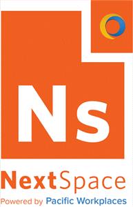 Logo of NextSpace San Jose powered by Pacific Workplaces