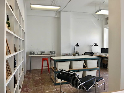 desk @ south window