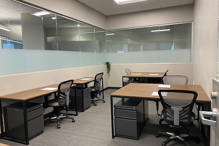 Workuity Chandler Viridian - 7 Person Office