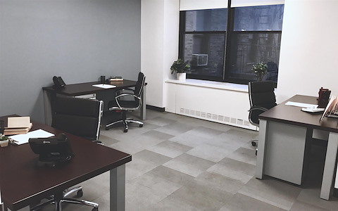 Midtown East Private Window Office for 3