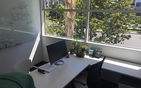 Private Office with Window View