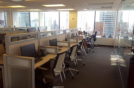 2 Private Offices + Bullpen 6-20 people.