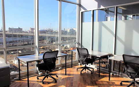 Stunning Floor to Ceiling Windows Office