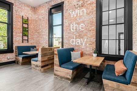 Brick House Blue: The Station - Half Day Pass in Open Coworking Area