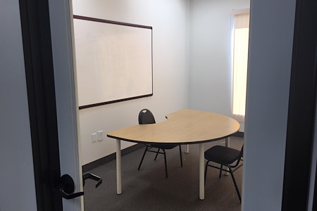 LA Career Coaching / M6 Consulting - Room 5 with Whiteboard and Window View