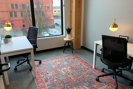 Spaces- Portland - Corner Office for 3-4