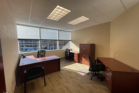 Pleasanton Workspace - 3 person window office with view