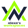 Logo of Alexa&amp;apos;s Workspaces at Hollywood
