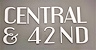 Logo of CENTRAL AVENUE &amp;amp; 42ND STREET.  