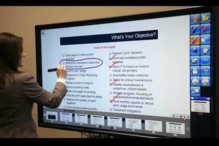On Point Executive Center - Interactive 70inch Smart Board