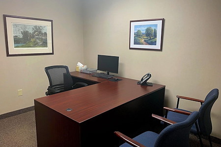 Byron Office Space Solutions-Greensboro Suburban Office - A) Day Office