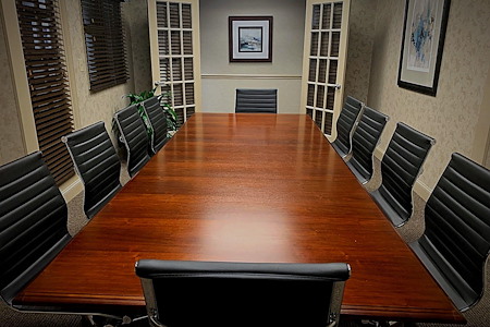Byron Office Space Solutions-Greensboro Suburban Office - D) Large Conference Room