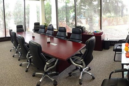 Lake Cook Reporting - 12-Person Glass Conference Room