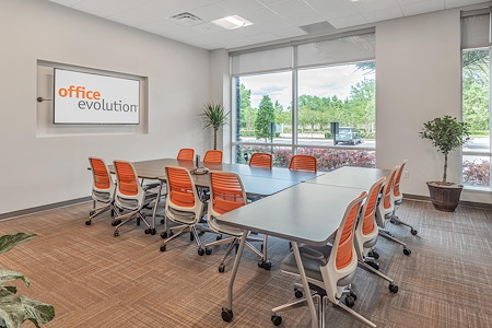 Office Evolution - Jacksonville Bartram - Oak Room- Large Conference Room