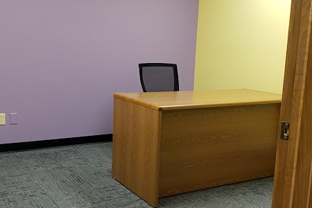 EmployAbility: Employment and Housing Solutions - Small office with desk