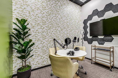 Lucid Private Offices | Downtown Fort Worth - Podcast Room