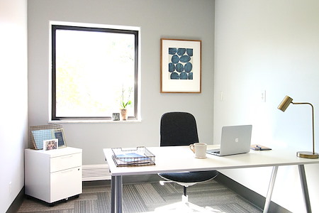 Haven Collective - Upper Arlington - Well lit, private office