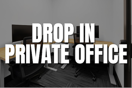 Think Tank Cowork - Drop-In Private Office - Main Floor