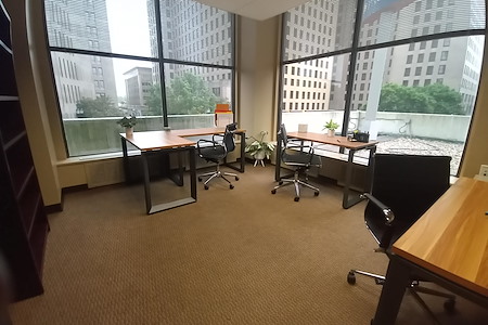 TKO Suites - 300 Delaware - Corner Office with a Sweet View