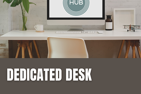 Hub:868 Shared Workspace + Incubator Kitchen - Dedicated Desk 1