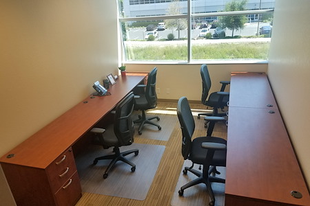 Pleasanton Workspace - Dedicated desk in window office