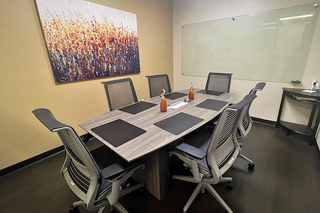 Pleasanton Workspace - Meeting Room with Rectangular Table
