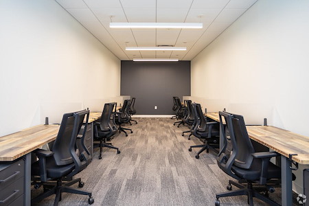 Venture X | Greensboro - Dedicated Desk: semi-private suite