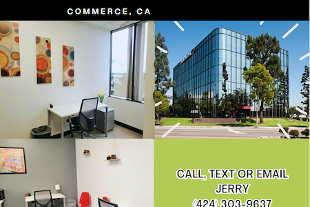Regus | Commerce Corporate Center - Dedicated Desk / Co-Working Window