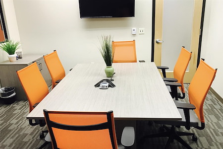 Office Evolution - Hackensack - Blue Meeting Room