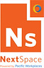 Logo of NextSpace Santa Cruz powered by Pacific Workplaces