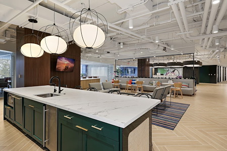 Carr Workplaces - Friendship Heights - Cafe Plan