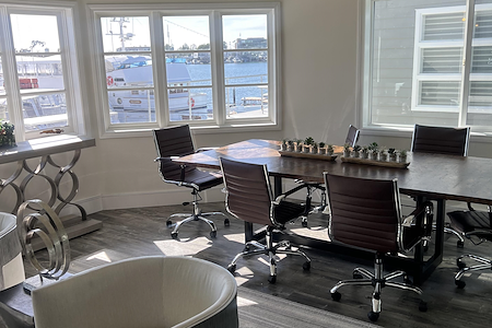 Office with Marina Views  - Executive desk/conference room for 8