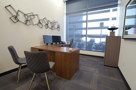 Executive Workspace| Frisco Station - Large Window Office